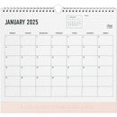 Letts Conscious Monthly Wall Calendar - Rosewater C082350