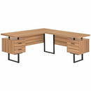 Monarch Specialties Computer Desk - 70"L / Reclaimed Wood / Black I7612