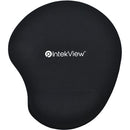 Intekview Rounded Gel Wrist Mouse Pad Black 160g EINTG160MP