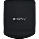 Intekview Rectangle Gel Wrist Mouse Pad Black 180g EINTG180MP