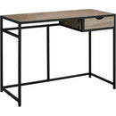 Monarch Specialties Computer Desk - 42"l / Dark Taupe / Black Met I7221