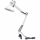 Bostitch Swing Arm Desk Lamp with Clamp, White VLF100WHT