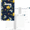 Blueline Blossom Academic 12-Month Daily Planner, 8" x 5" , Engli CA214BPG02