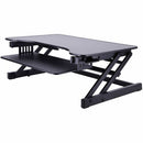 Rocelco ADR 32" Adjustable Desk Riser with EVR RADRB