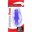 Pentel Retractable Correction Tape 5mm x 20M XZTP305CW