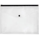 GEO Large Plastic Envelope with Zipper G007