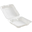 Eco Guardian 8" x 8" x 3" Fibre Hinged Lid Containers EGNC026R1