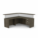 HDL L-Shape Reception Desk 829802