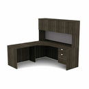 HDL L-Shape Work Station with Left Bridge Return 829784