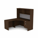 HDL L-Shape Suite Work Station with Open Hutch 829780