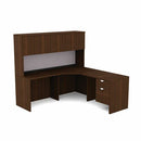 HDL L-Shape Work Station with Right Bridge Return 829789