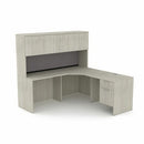 HDL L-Shape Work Station with Right Bridge Return 829791