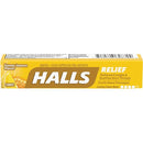 Halls Honey Lemon Cough Drops 08CA107