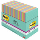 Post it Super Sticky Notes, Supernova Neons Collection, 4 in 833810