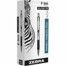 Zebra STEEL 3 Series F-301 Retractable Ballpoint Pen 27110