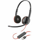 Poly Blackwire 3220 Stereo USB-A Headset (Bulk) 80S02A6