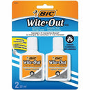 BIC Wite-Out Brand Quick Dry Correction Fluid, 22 mL, White, Goes WOFQDP2