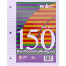 APP Loose-Leaf Paper, 7mm Ruled, 150 Sheets 3108
