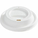 Eco Guardian 8 oz Fibre Sip Top Lids for Paper Cups EGPFDLID80