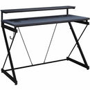OSP Furniture RGB Led Lights Emulator Battlestation Gaming Desk EMU4824GD