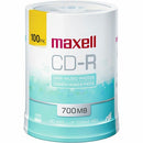 Maxell CD Recordable Media - CD-R - 48x - 700 MB - 100 / Each 648720