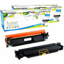 fuzion Laser Toner Cartridge/Drum Kit CF217A, CF219A - Black - 2  GSCF217AKT