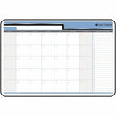 Day-Timer Standard Black Vinyl Frame Board, 30 Day, 24" x 36" 3413859730