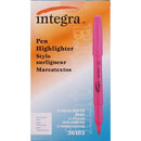 Integra Pen Style Fluorescent Highlighters 36183