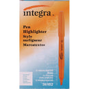 Integra Pen Style Fluorescent Highlighters 36182