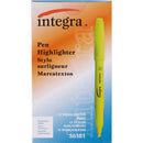 Integra Pen Style Fluorescent Highlighters 36181
