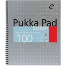 Pukka Pads Editor Notepad Letter Size, Silver 8750MET