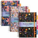 Pukka Pads Bloom B5 Hardcover Project Book - Assorted Pack Of 3 835136 (1 single pad only)