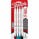 Sharpie S-Gel, White Fashion Barrel, Medium Point (0.7mm) 2206098