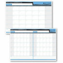 DayTimer 30/60 Day Undated Laminated Reversible Planner, 17"x 24" 3413859736