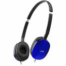 JVC HA-S160M-A Flats Wired On-Ear Headphones - Blue HAS160MA