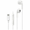JVC HA-FR17UC-W USB-C Wired Bud Type Headphones - Coconut White 835429