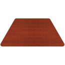 Heartwood Star Quality Tucana Series Trapezoid Henna Cherry Table 144162