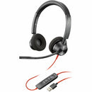 Poly Blackwire 3320 Stereo Microsoft Teams Certified USB-C Headse 8X220AA