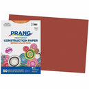 Prang Construction Paper, Red, 12" x 18" , 50 Sheets P61070001