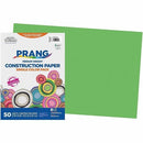 Prang Construction Paper, Bright Green, 12" x 18" , 50 Sheets P96070001