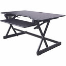 Rocelco 40" Adjustable Desk Riser with 4AC, 2USB, 1 USB-C Outlets 837868