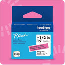 Brother P-touch BTAG-P31 Black on Pink Label Tape BTAGP31