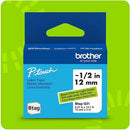 Brother P-touch BTAG-G31 Black on Light Green Label Tape BTAGG31