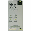 Iris + Arlo 100% Organic Cotton Applicator Tampons 12161