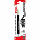 Pentel Dry Erase Marker (3.0mm) 1PC Pack, Black Ink MW5SBPA