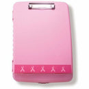 Officemate Pink Ribbon Slim Clipboard Storage Box 08925