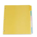 Oxford Poly Divider Page Without Pockets 31451