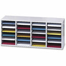 Safco Adjustable Shelves Literature Organizers 9423GR