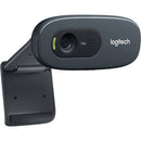 Logitech C270 Webcam - 30 fps - Black - USB 2.0 - 1 Each 960000694