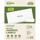 Avery Eco-Friendly Address Labelsfor Laser and Inkjet Printers, 1 48460